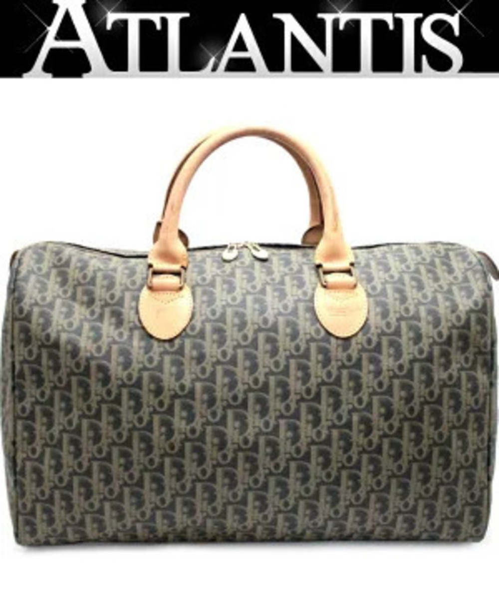 Christian Dior Boston Bag Trotter Khaki Green